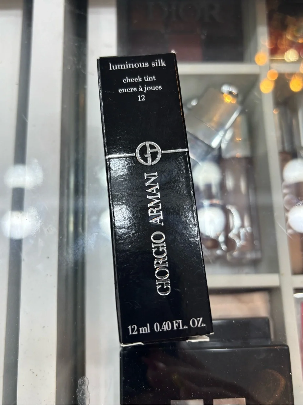 Giorgio Armani Luminous Silk Cheek Tint — Color: 12 Rosey Nude